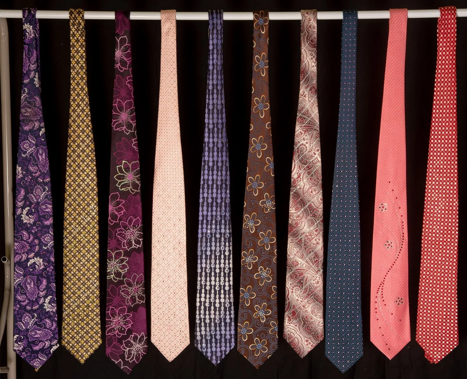 50 Mens Silk Neckties Different Brands With Shipping