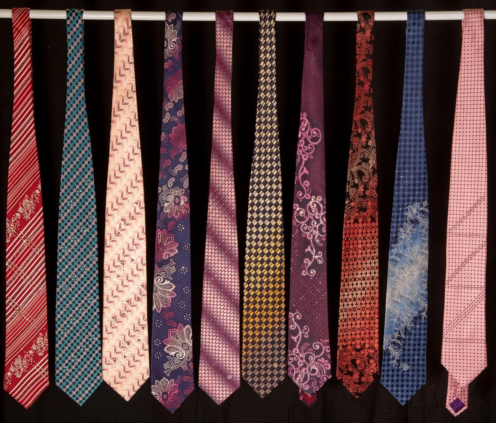 50 Mens Silk Neckties Different Brands With Shipping