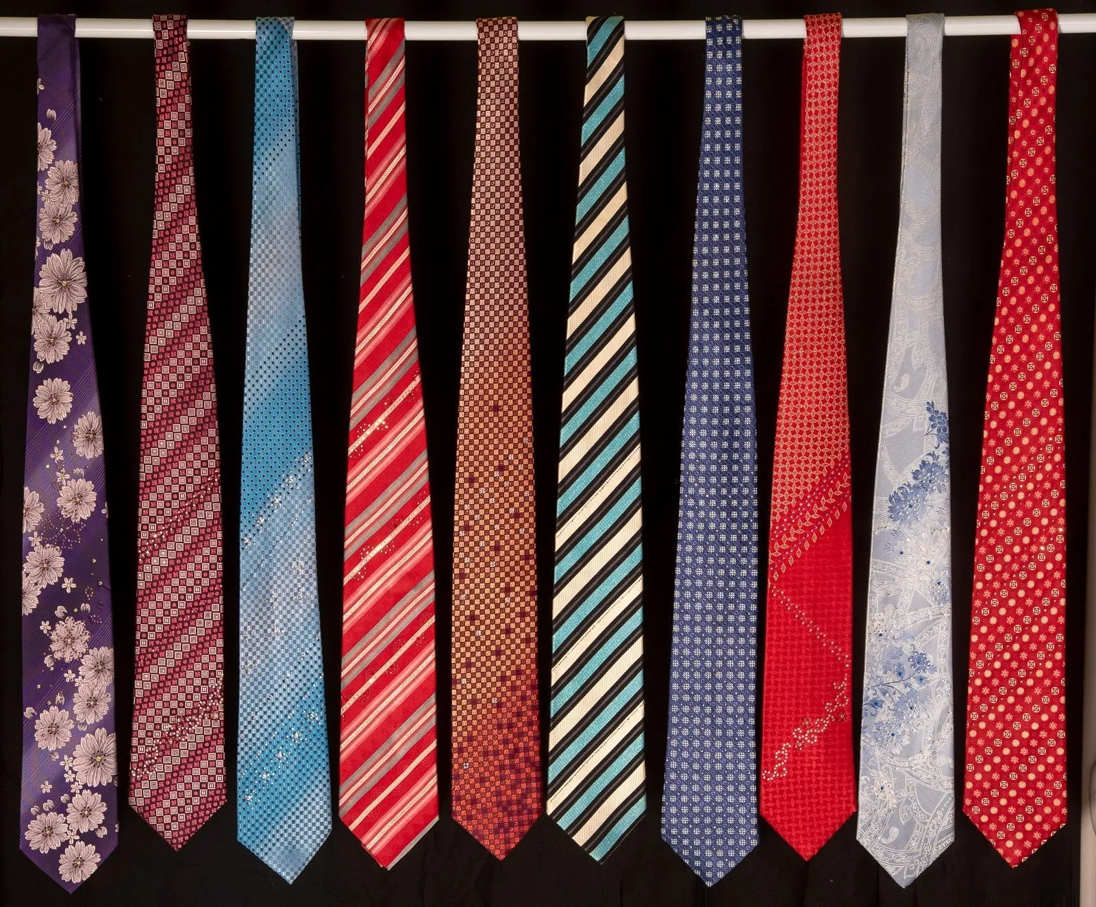 50 Mens Silk Neckties Different Brands With Shipping