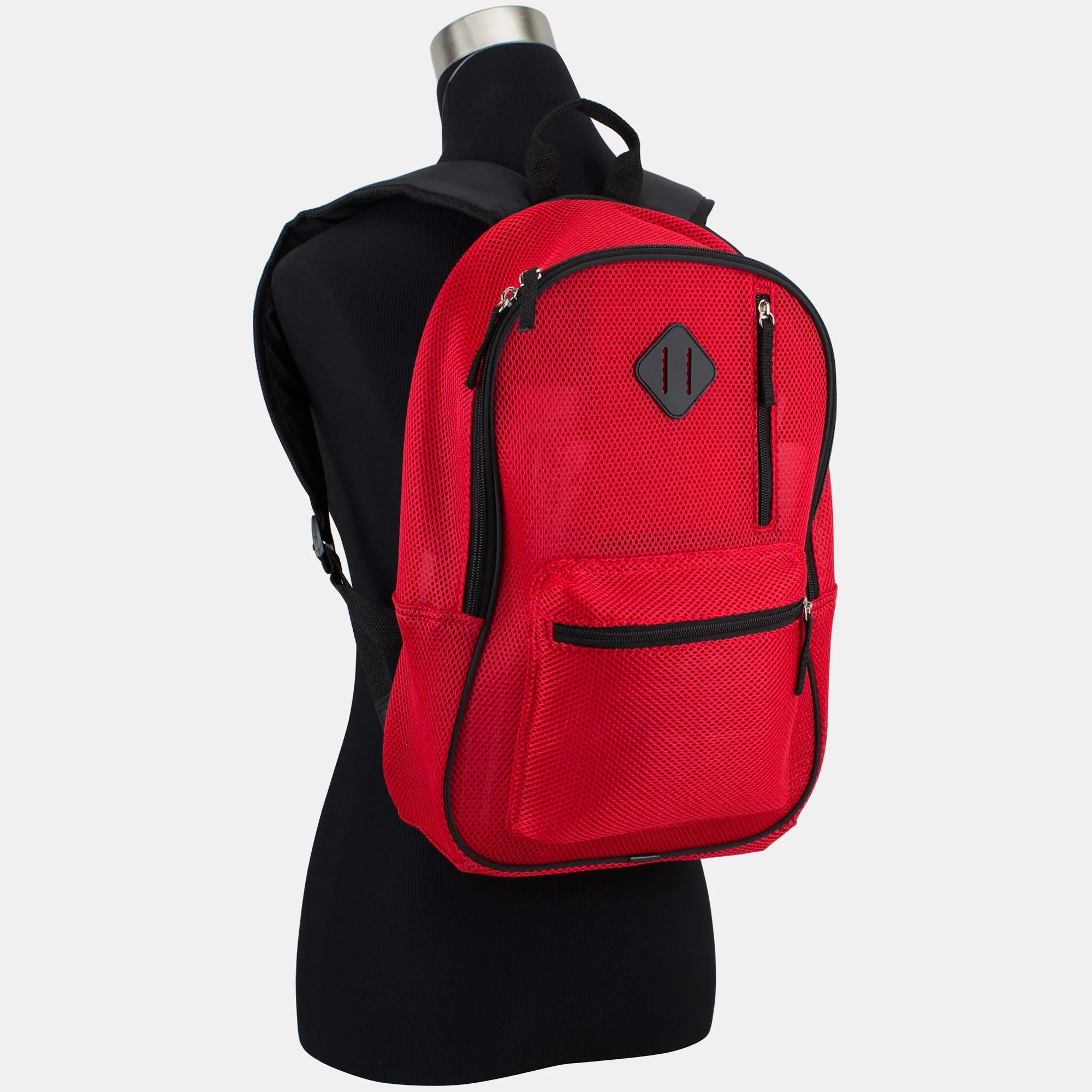 Active Semi Transparent Soft Comfortable Mesh Backpack