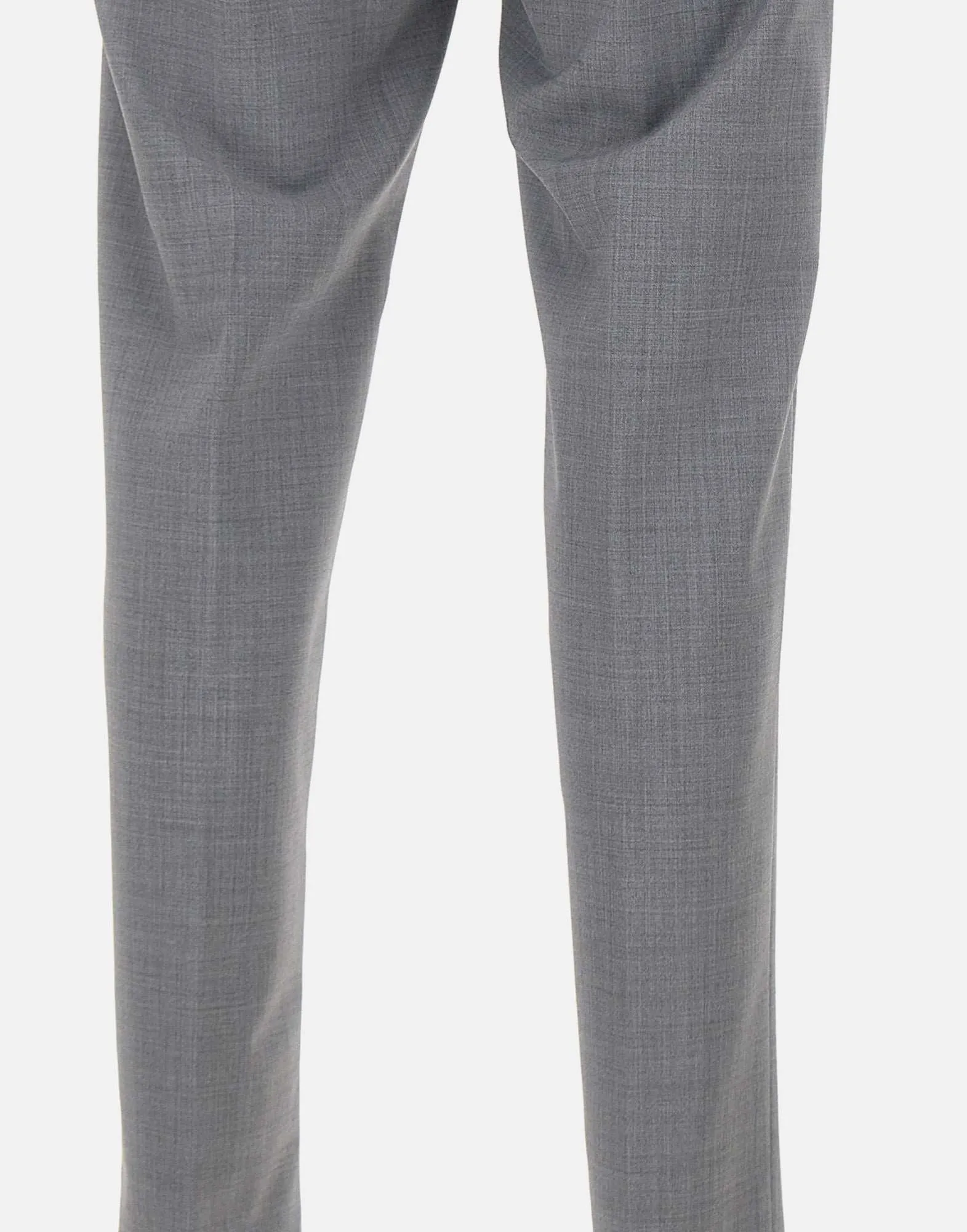 Apollo Light Grey Wool Trousers