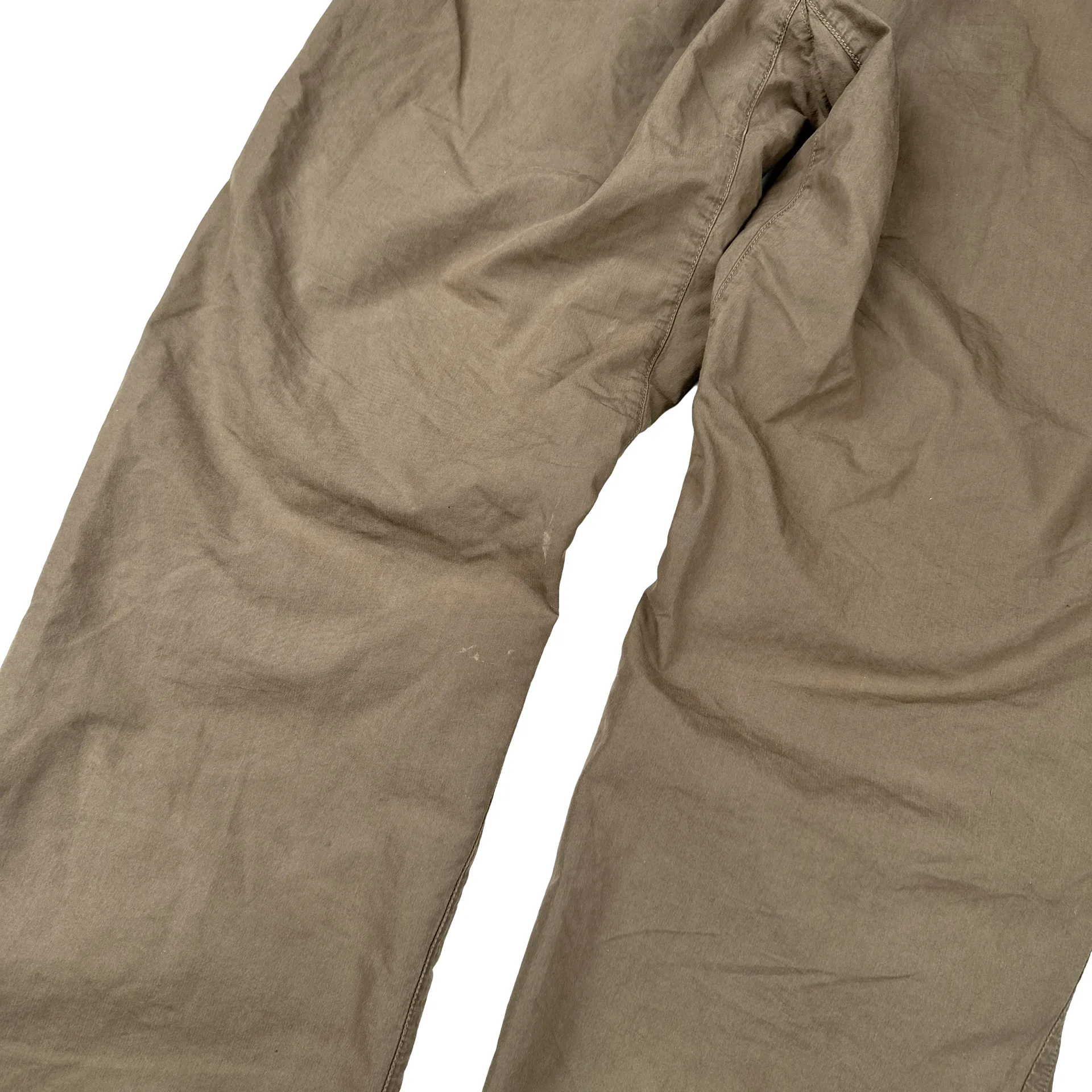 Arcteryx Beige Cotton Relaxed Fit Trousers - Small