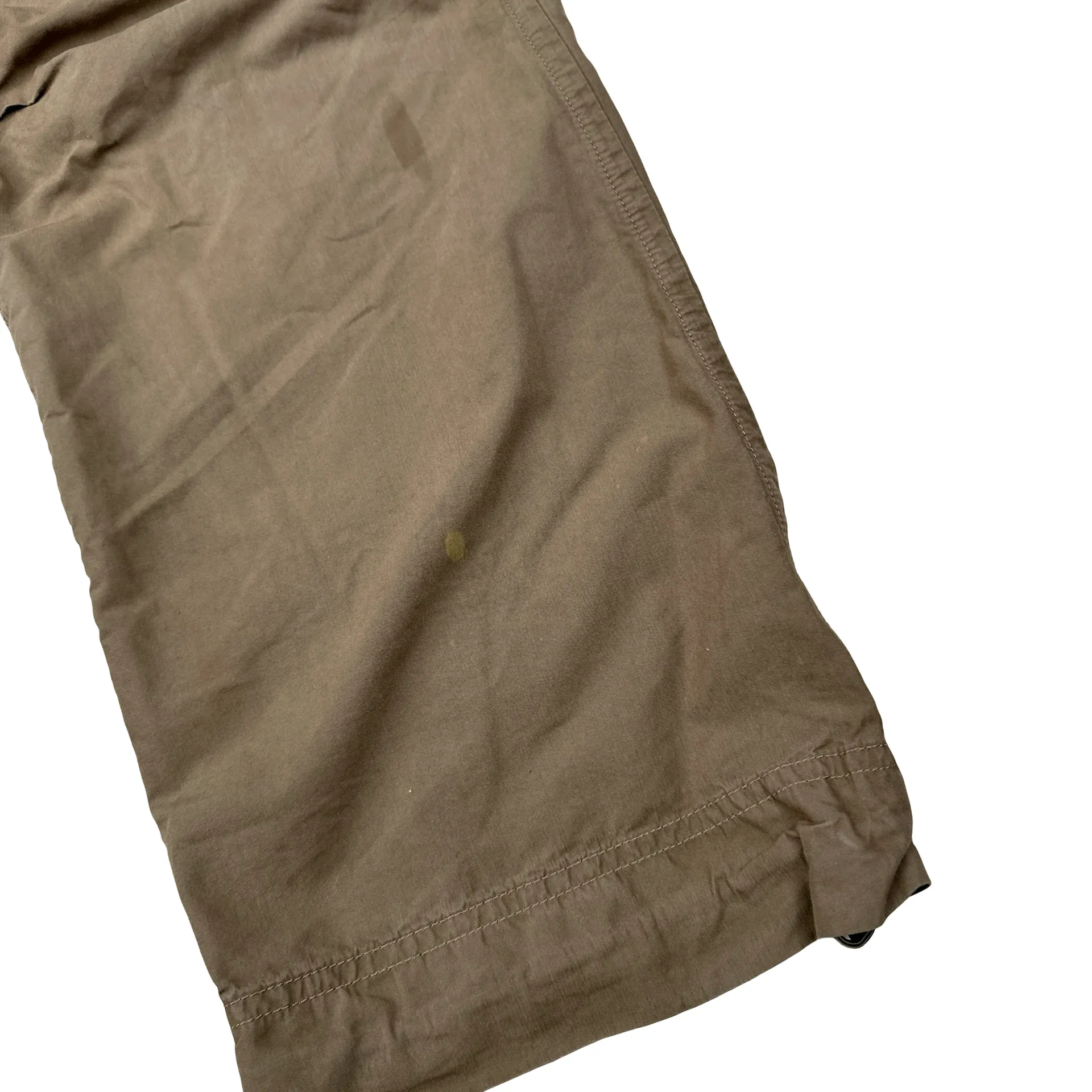 Arcteryx Beige Cotton Relaxed Fit Trousers - Small