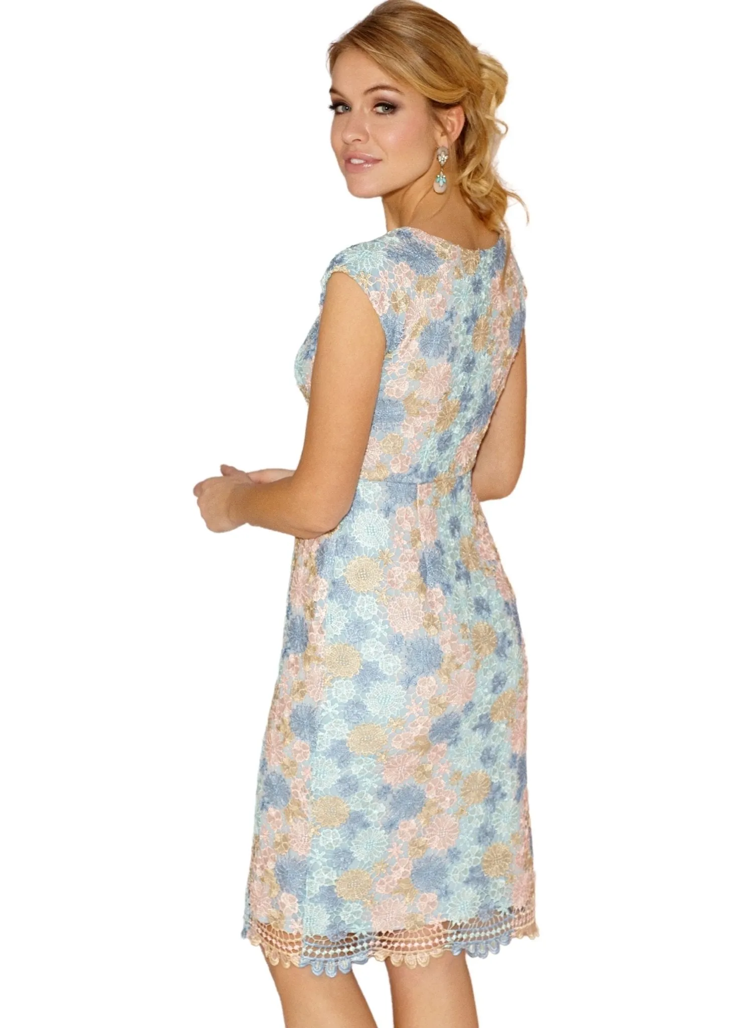 Atlanta Dress - Pastel Daisy