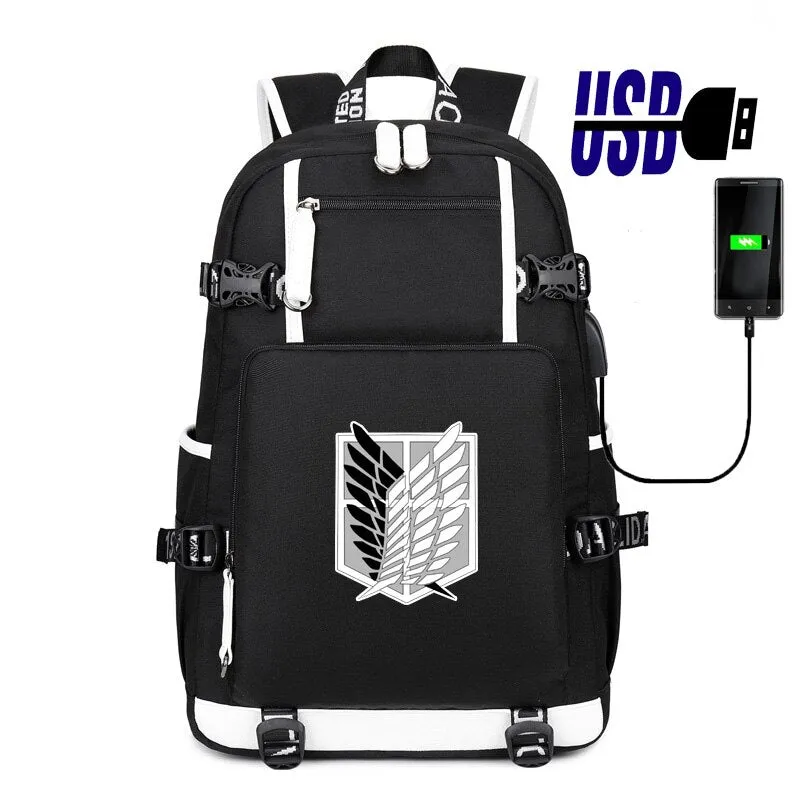 Attack on Titan Backpacks for Teenager