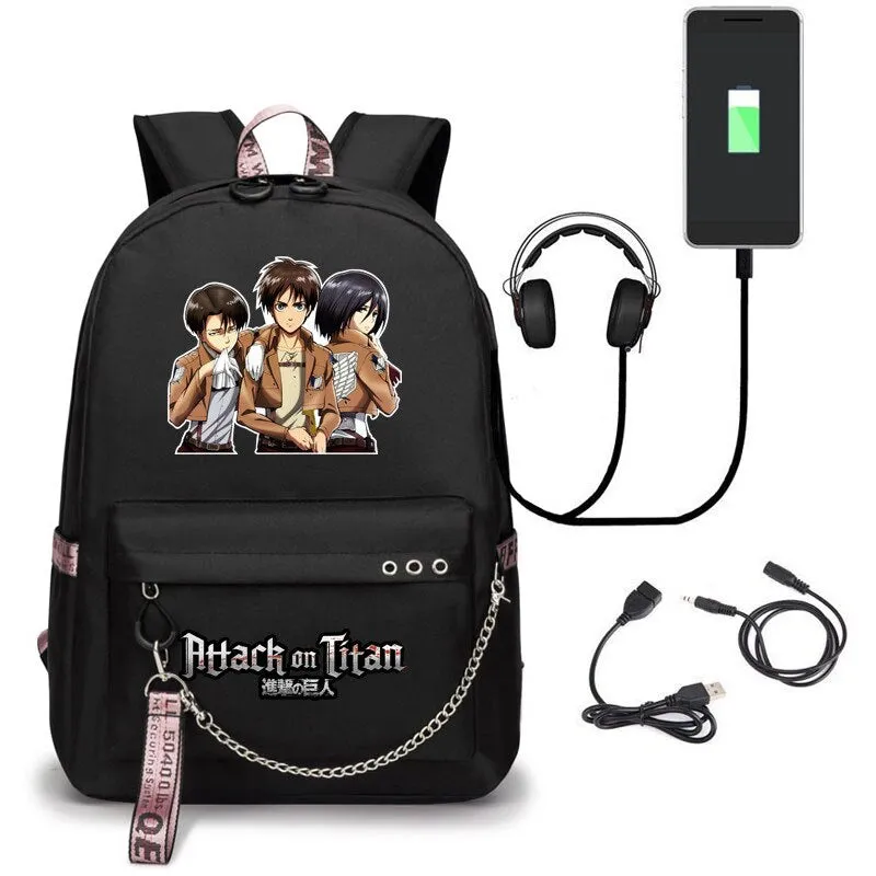 Attack on Titan Backpacks for Teenager