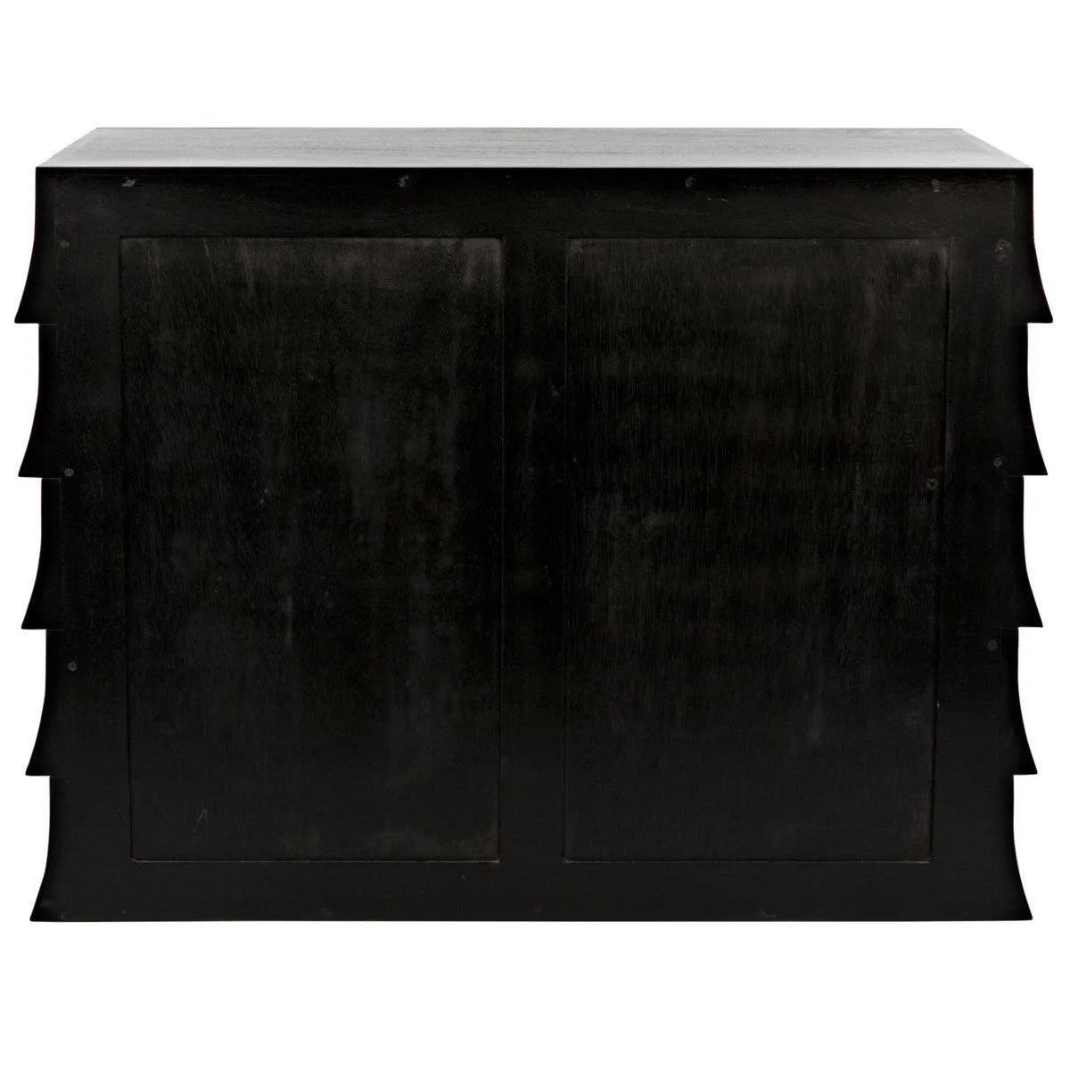 Ava Dresser, Hand Rubbed Black with Light Brown Highlights by Noir