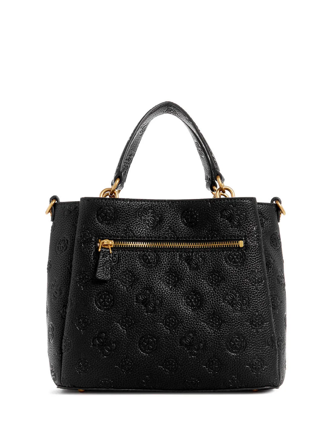 Black Izzy Small Satchel Bag