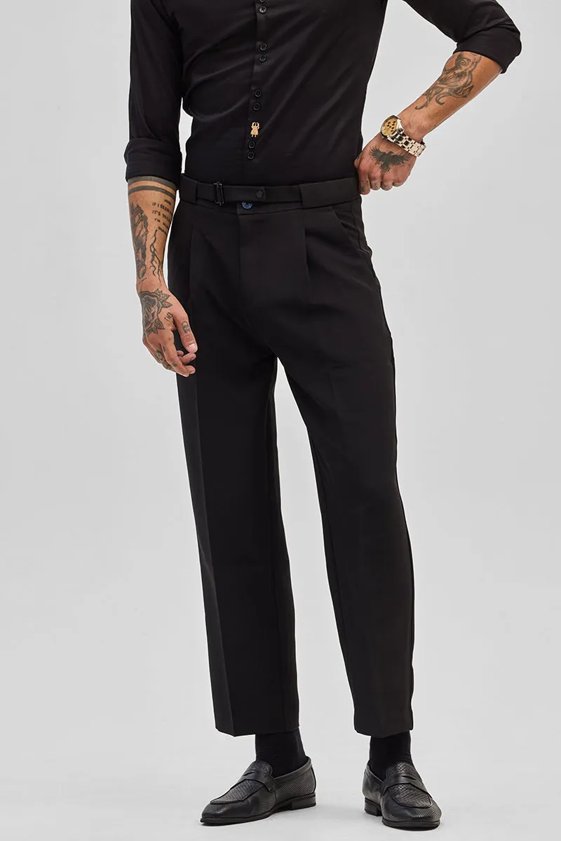 Black Korean Trousers