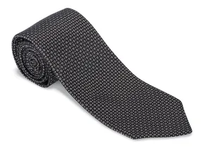 Black Pendleton Neats Necktie - F4952