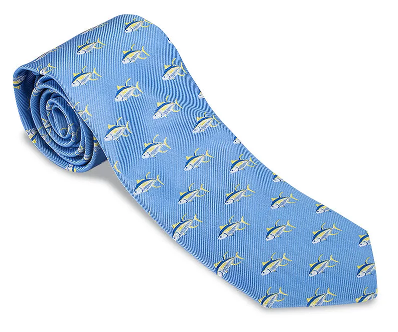 Blue Tuna Necktie - F3666