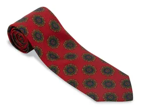 Brick Alexander Medallions Necktie - F5583