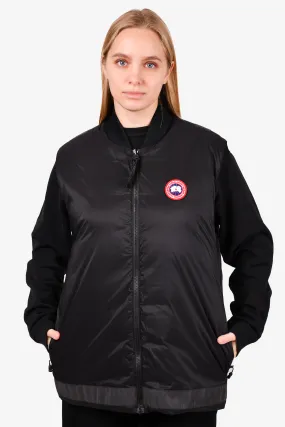 Canada Goose Black Thin Down Zip Vest Size L Mens