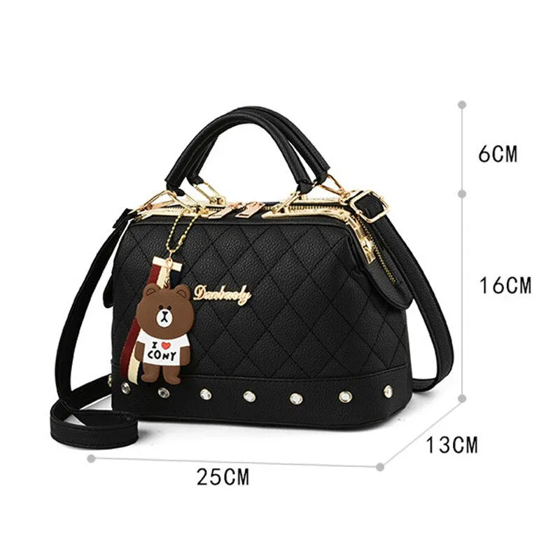 Christmas Gift Women Leather Designer Luxury Handbags High Quality Shoulder Bag Female Bags Ladies Handbags Fashion Brand PU Bolsas Feminina