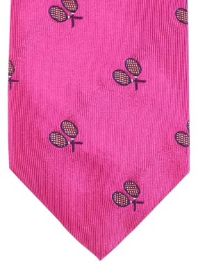 Church's Tie Hot Pink Tennis Design SALE