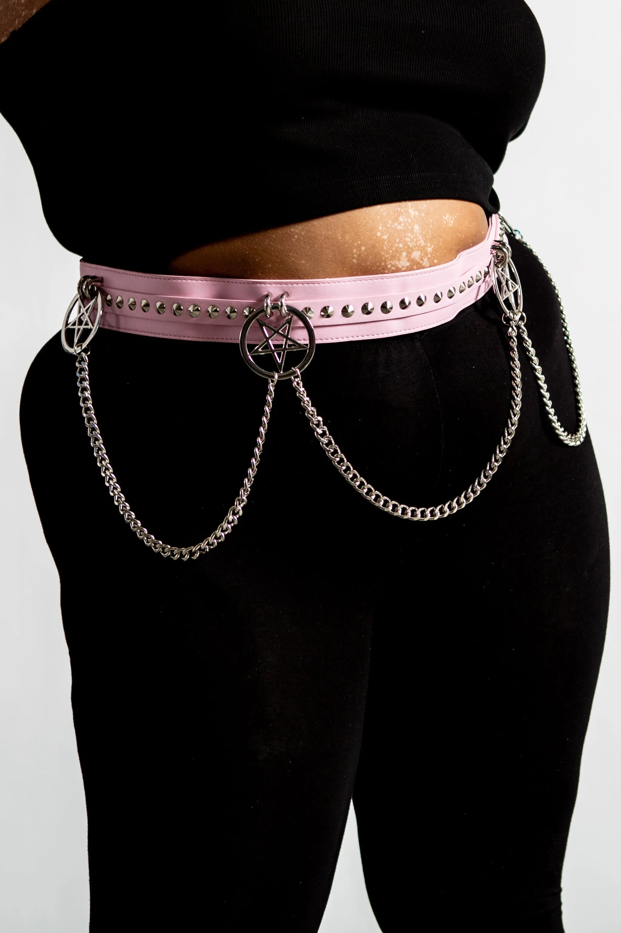 Curses Belt [PASTEL PINK]