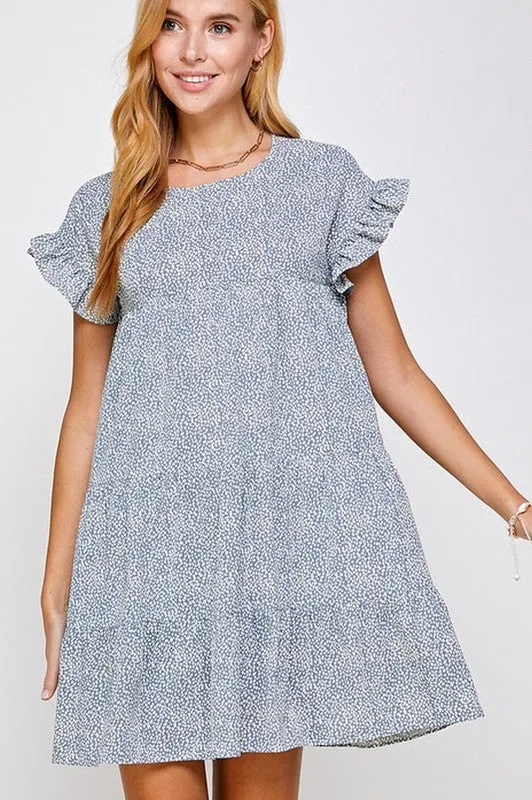 DESSIE DRESS - BLUE