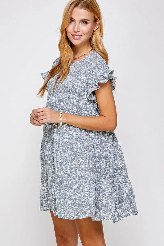 DESSIE DRESS - BLUE