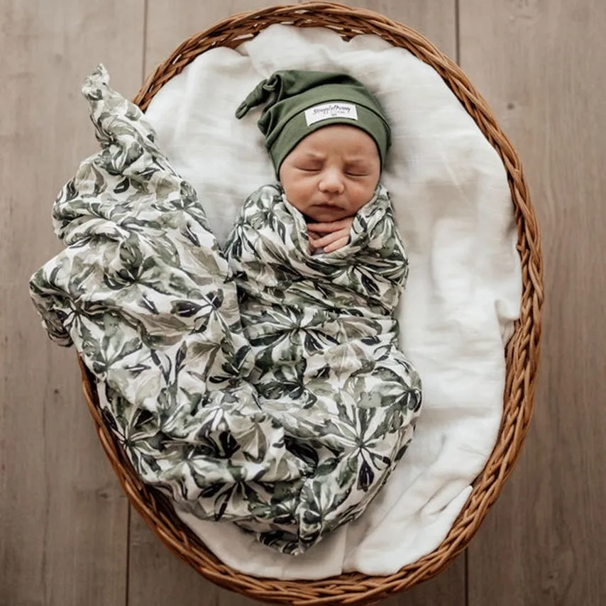 Evergreen | Organic Muslin Wrap