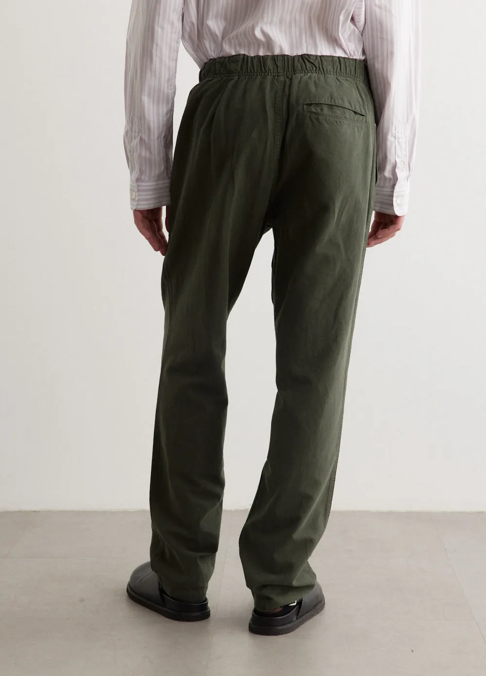 Ezra Relaxed Cotton Linen Trousers