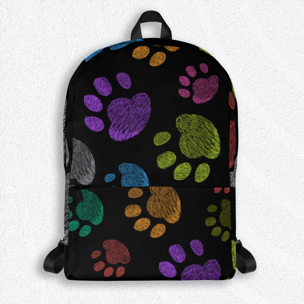 FUN PAW PRINTS Backpack