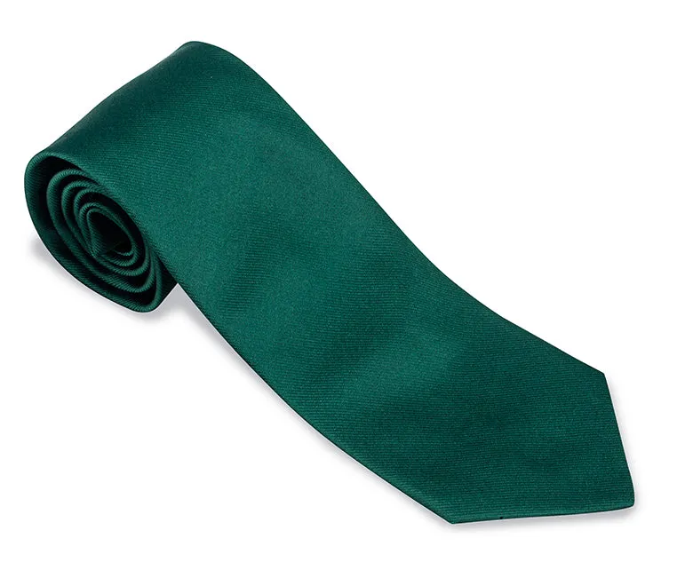 Hunter Green Derwin Repp Necktie - F5603