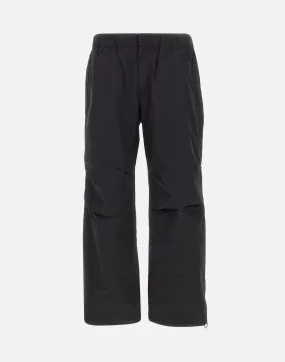 Id Technocotton Black Relaxed Trousers