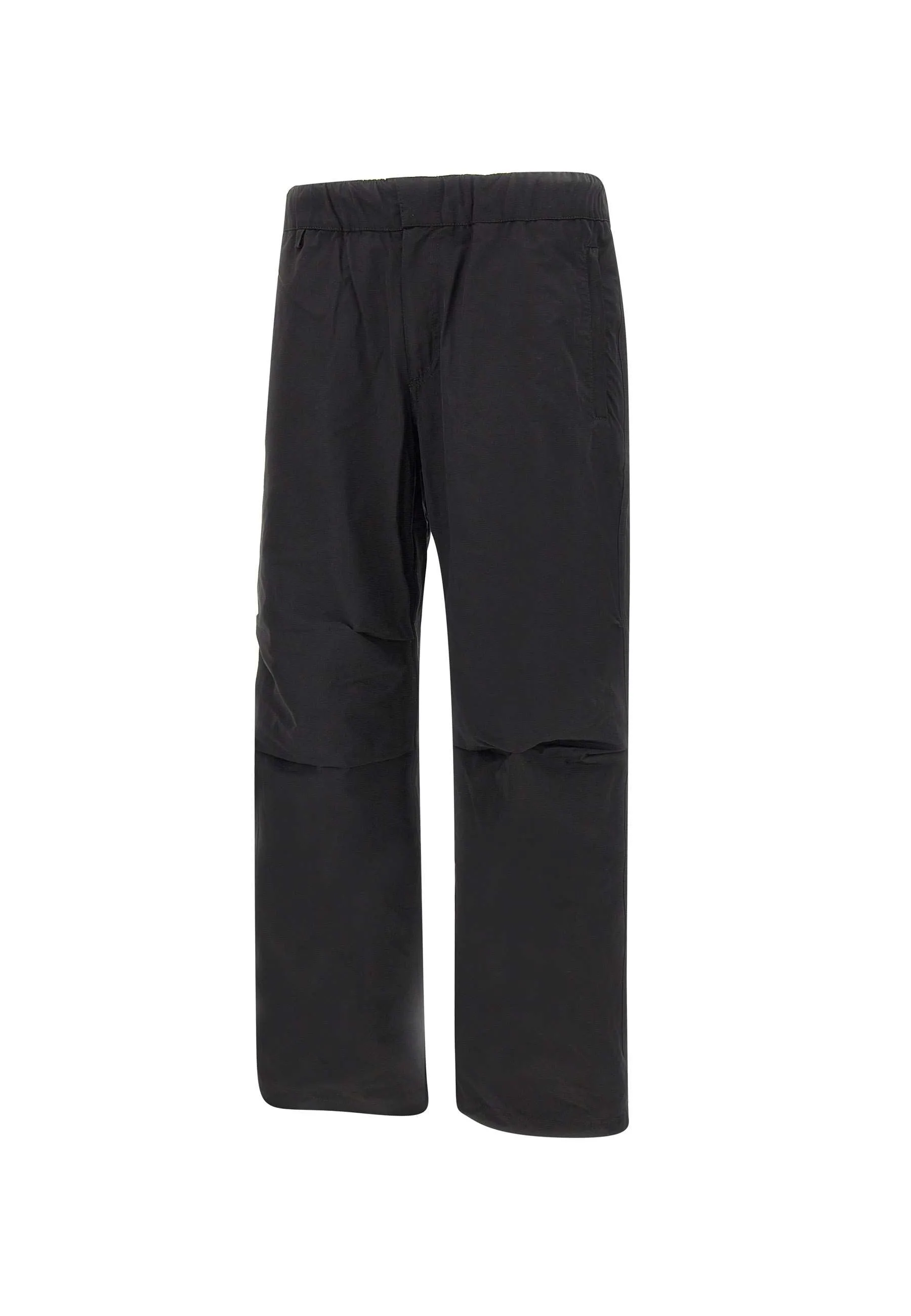 Id Technocotton Black Relaxed Trousers