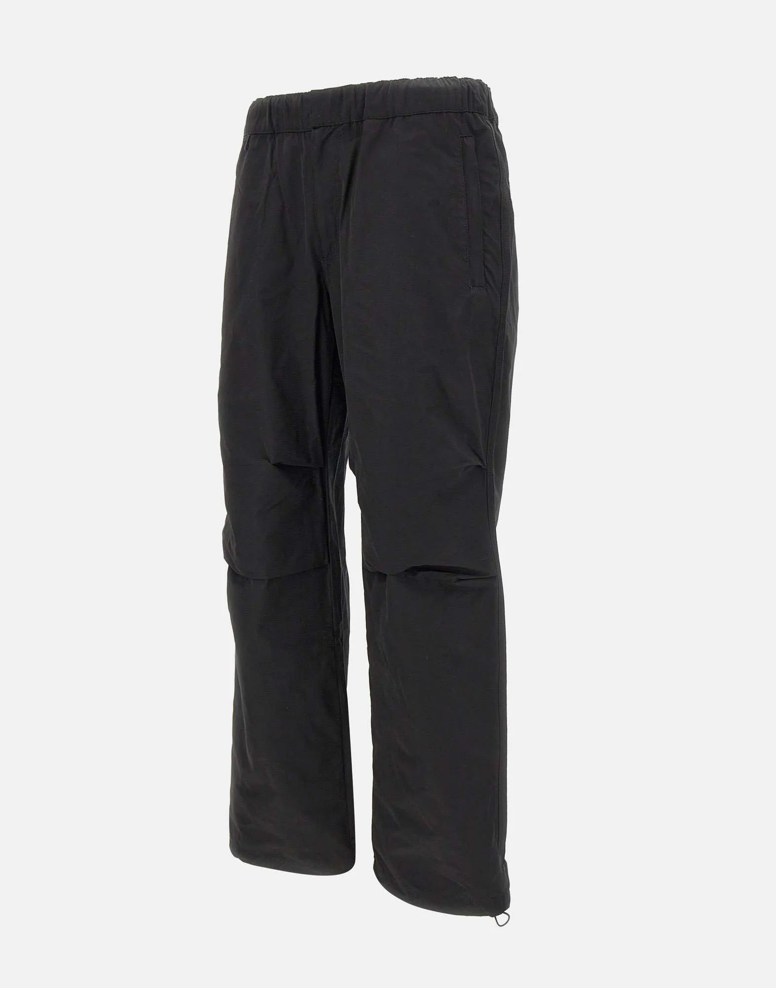 Id Technocotton Black Relaxed Trousers