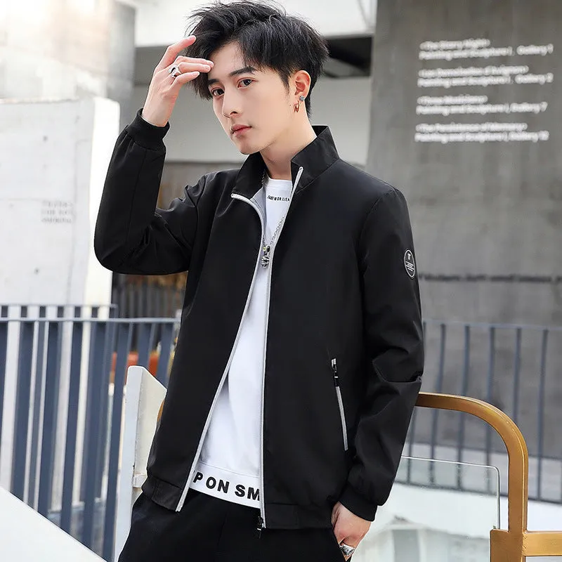 Jacket Hooded Young Trendy Sporty Outerwear