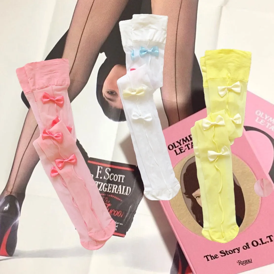 Lovely Dolly Ribbon Girl Stocking