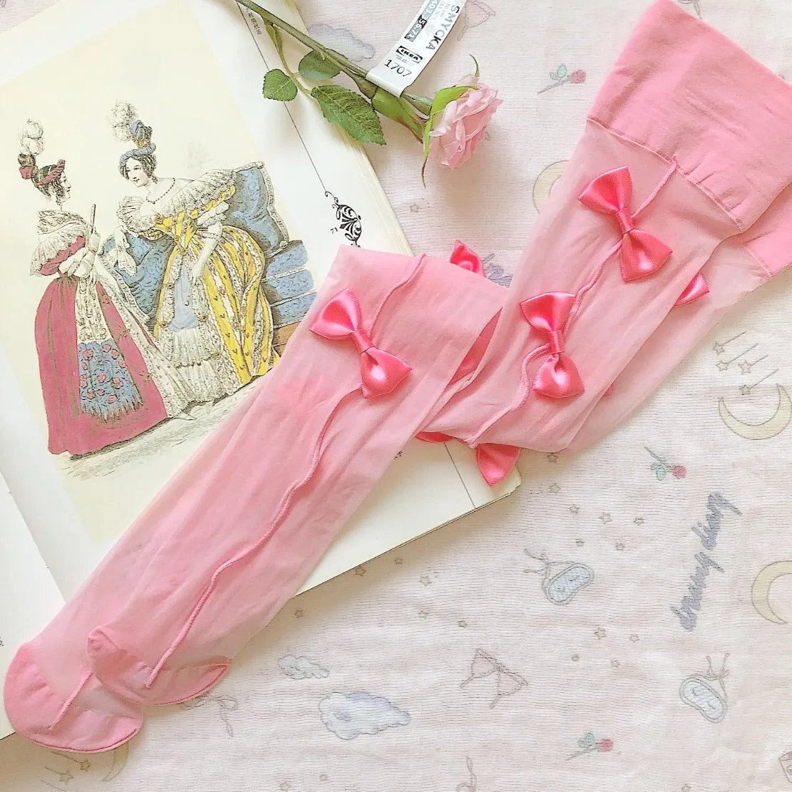 Lovely Dolly Ribbon Girl Stocking