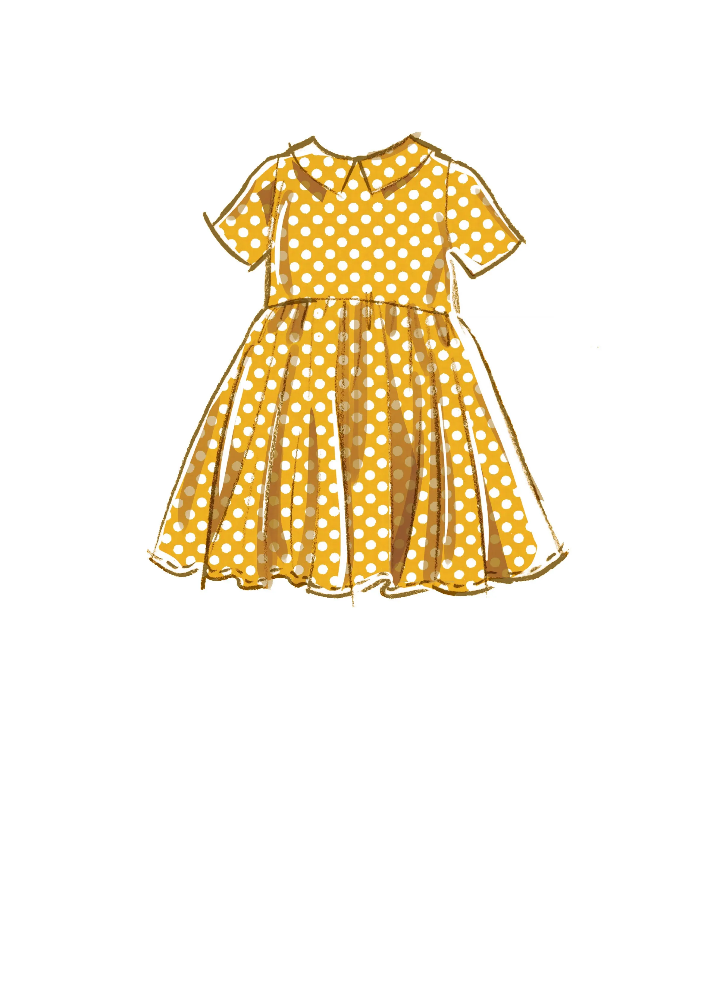 McCall's Pattern M8266 Toddlers' Dresses