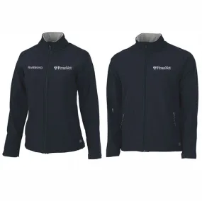 Men's and Ladies Soft Shell Jacket - Navy