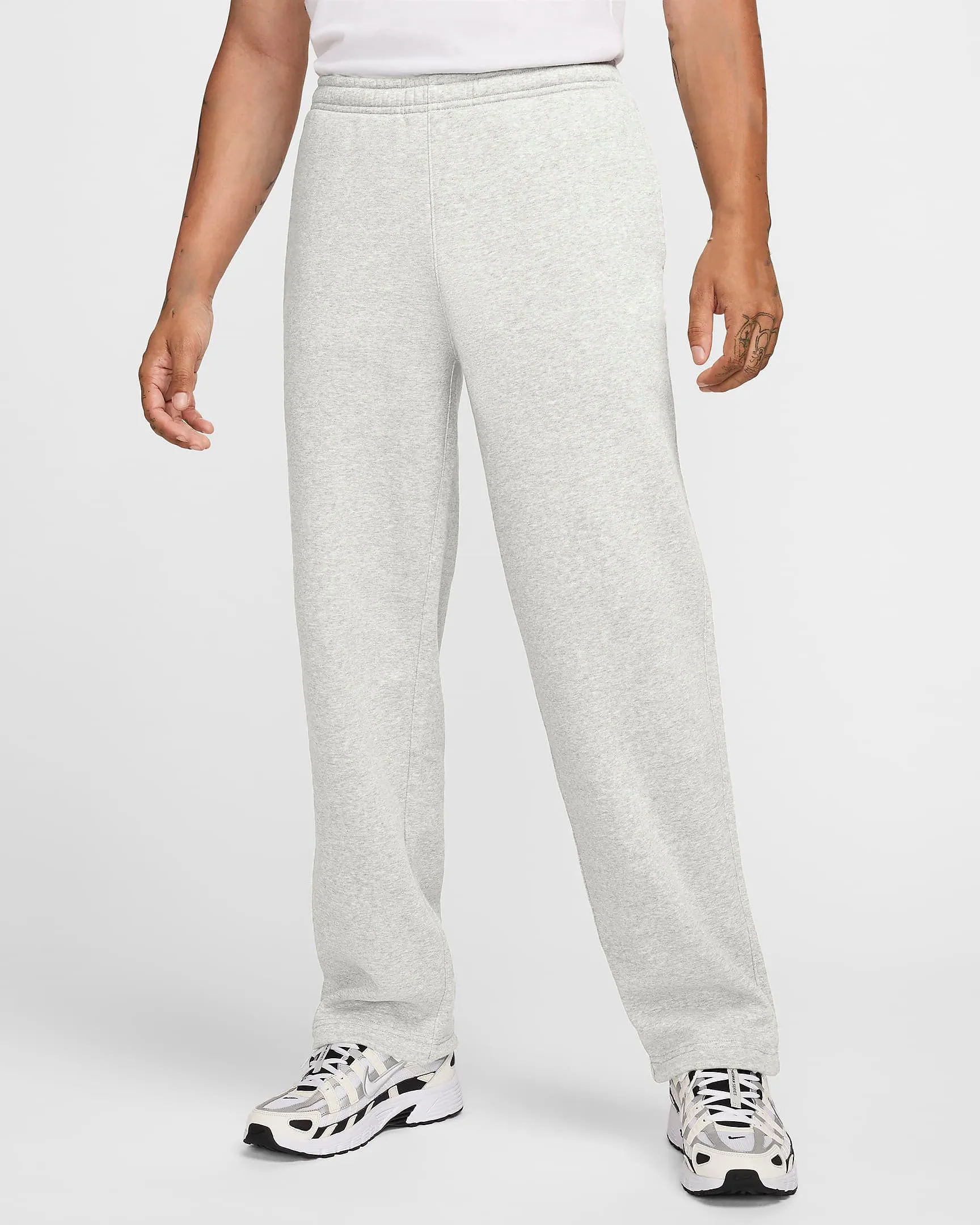 Men's Signature- Fleece Pants (Light Grey)