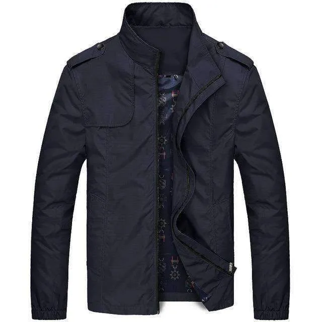 Men's Spring Thin Solid Jacket