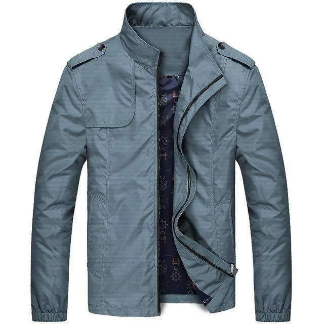 Men's Spring Thin Solid Jacket