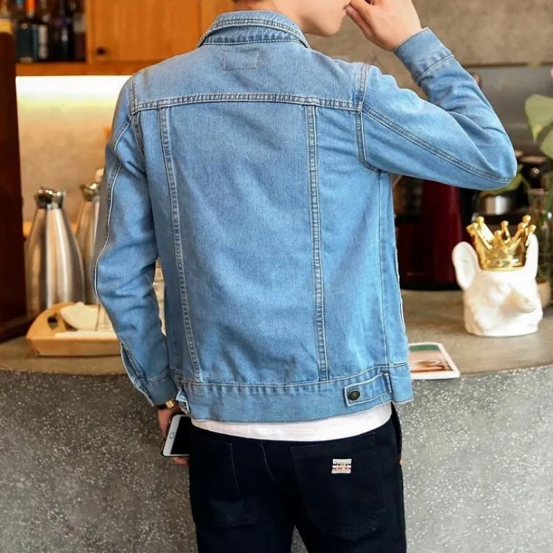 Men's Spring/Autumn Denim Thin Jacket