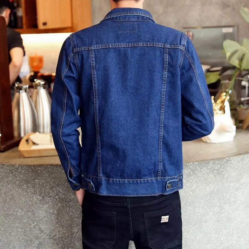 Men's Spring/Autumn Denim Thin Jacket