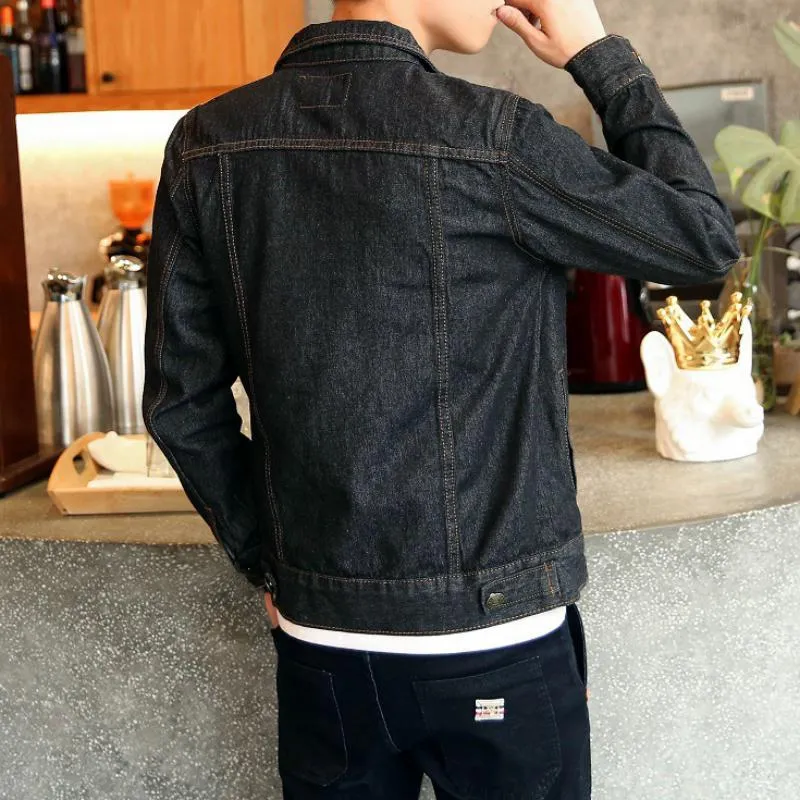 Men's Spring/Autumn Denim Thin Jacket