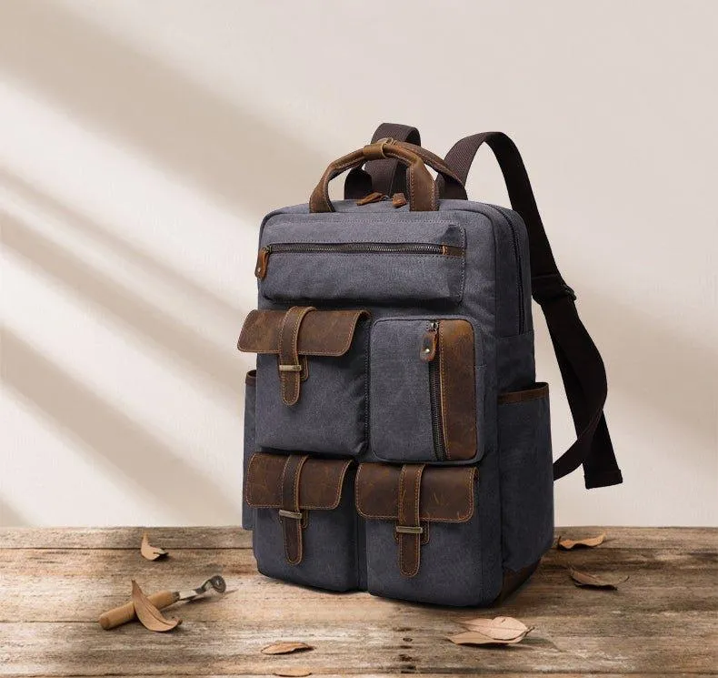 Mens Vintage Backpacks for School