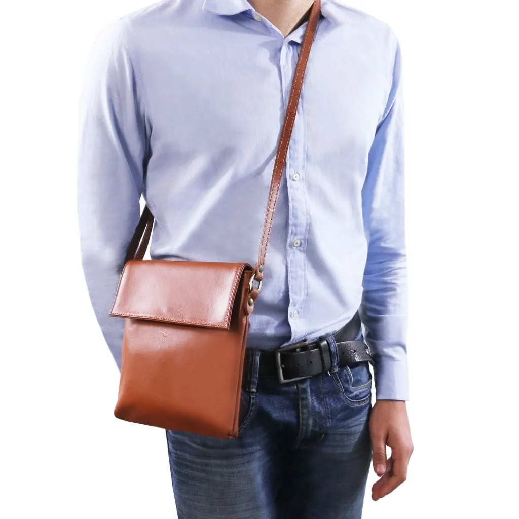 Morgan - Unisex leather shoulder bag | TL141511