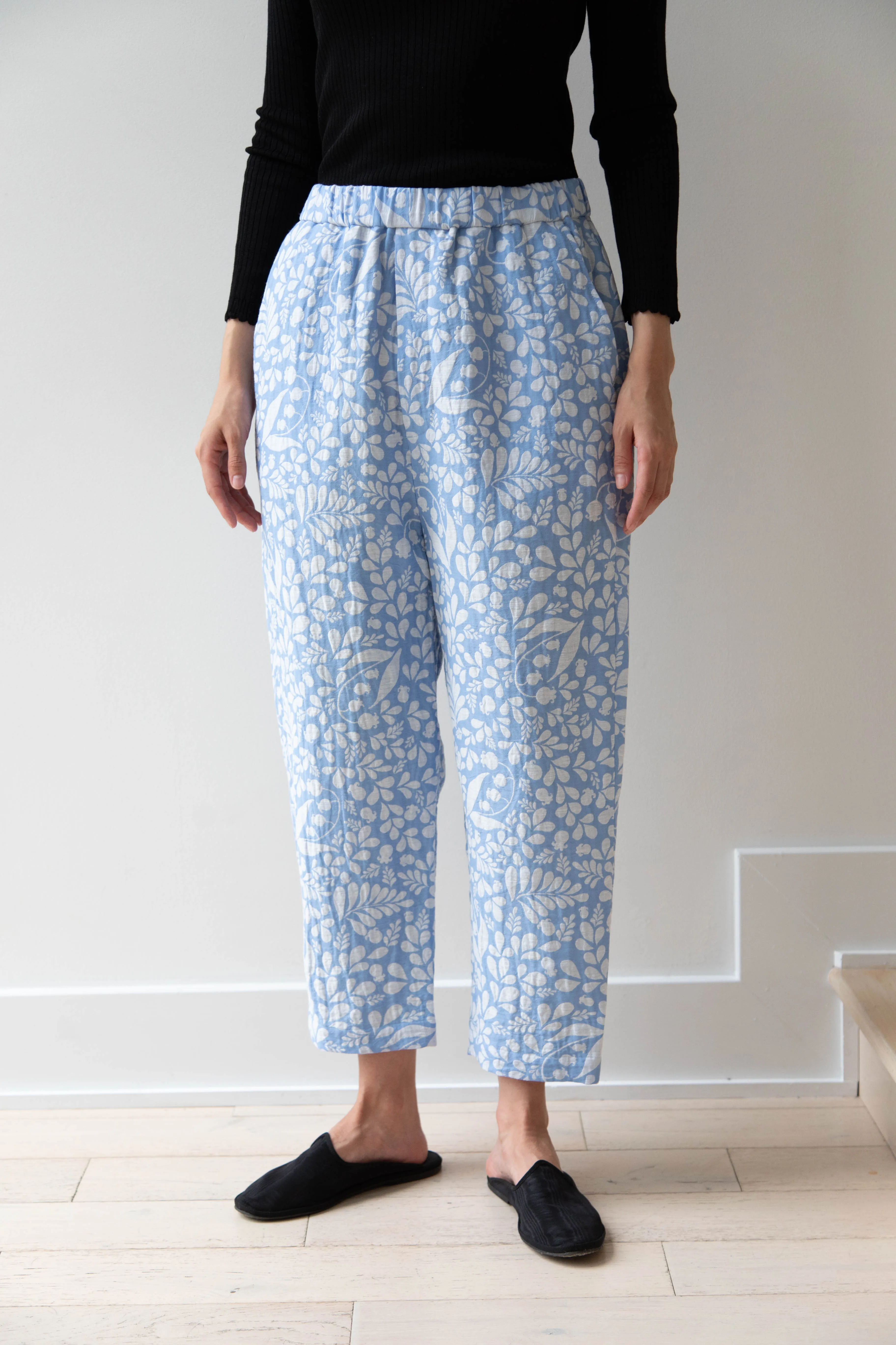 Old Man's Tailor | Tapered Floral Trousers