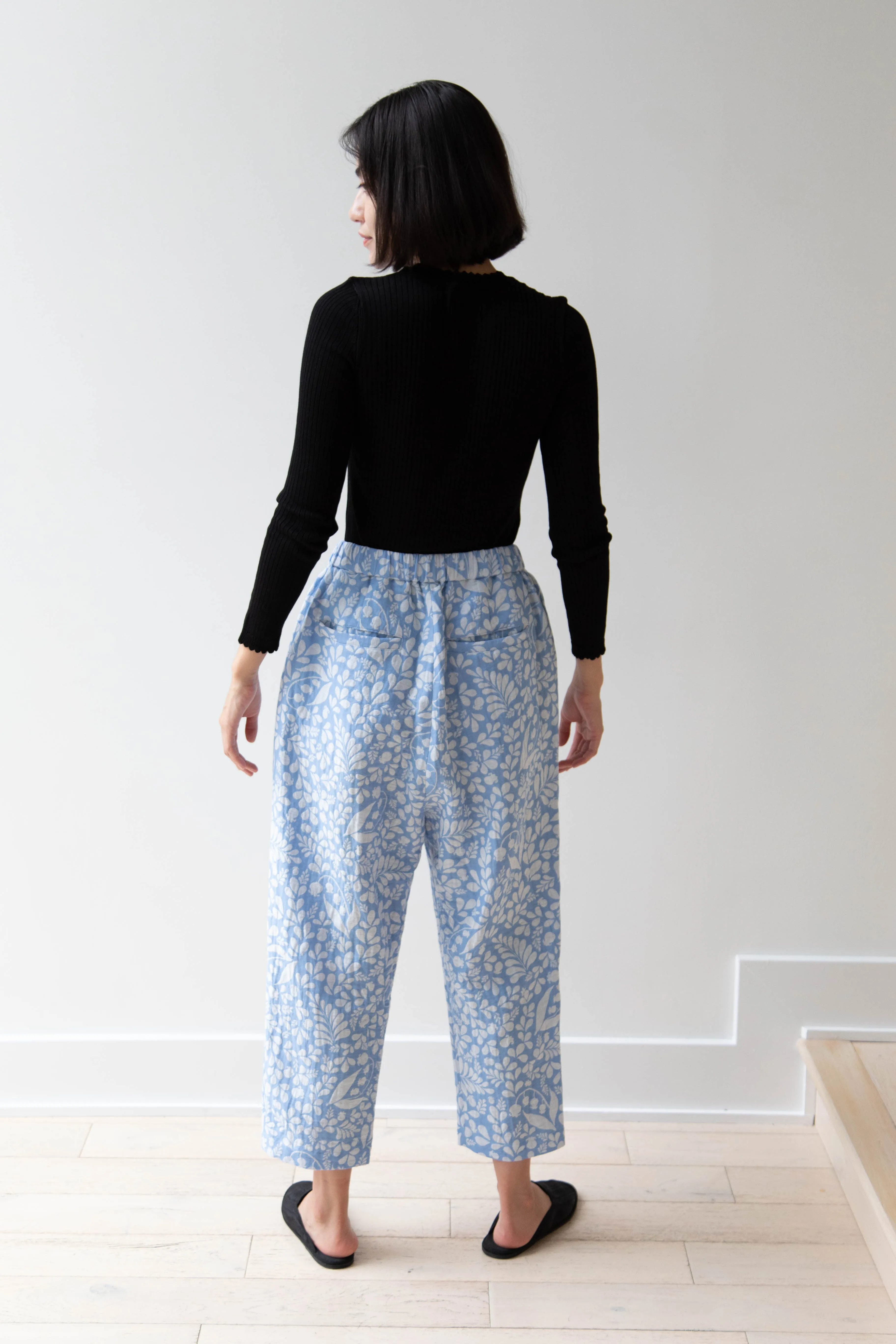 Old Man's Tailor | Tapered Floral Trousers