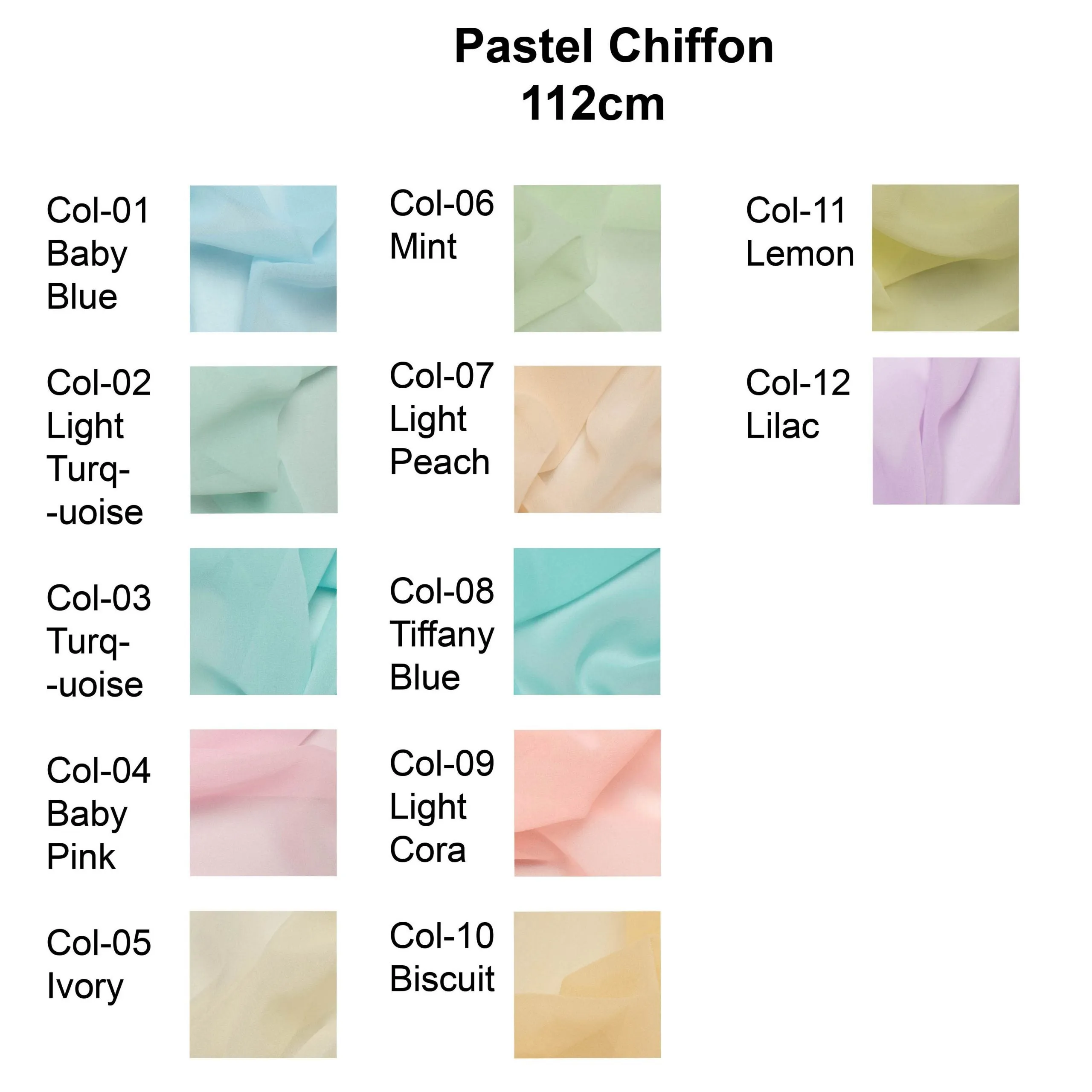 Pastel Chiffon