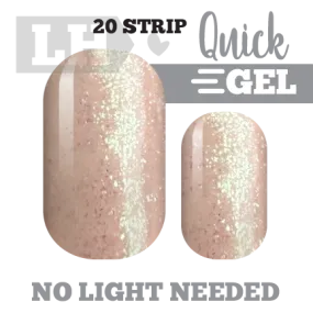 Peachy Mint Quick Gel Nail Wraps