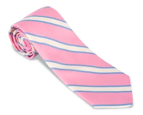 Pink Dudley Stripes Necktie - F5446