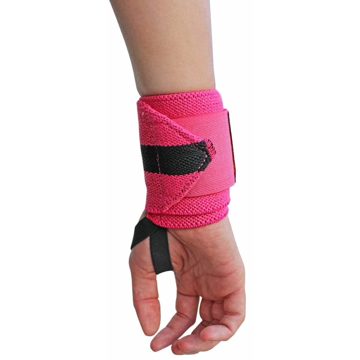 Pink Wrist Wraps, Light, 30cm/60cm