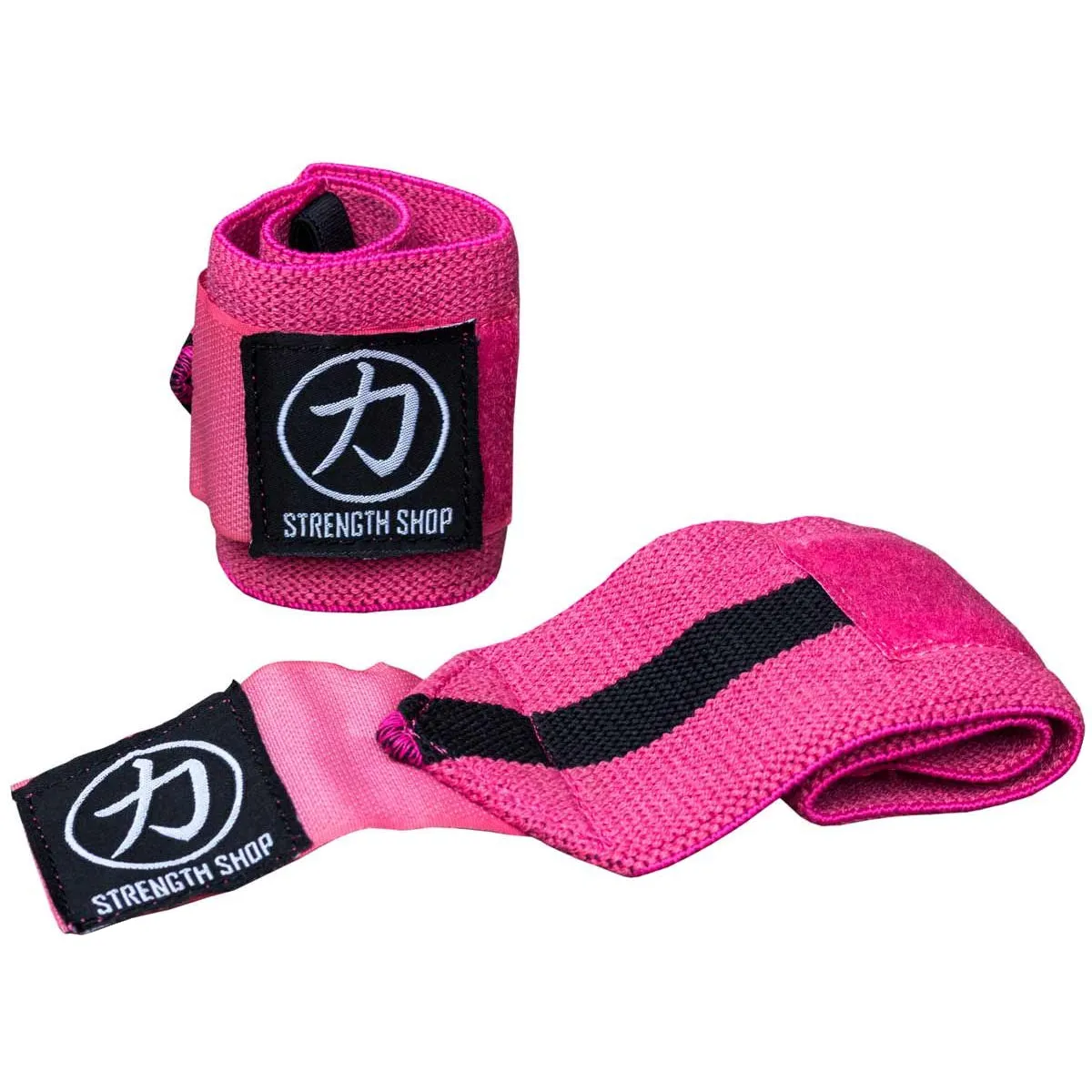 Pink Wrist Wraps, Light, 30cm/60cm