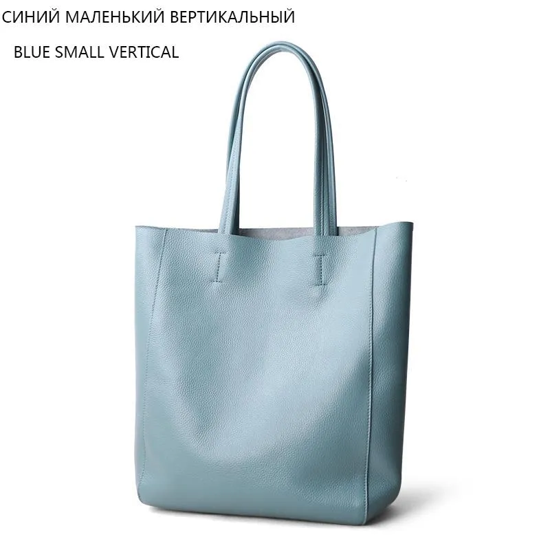 Plain Leather Tote Bag for Everyday Use